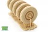 T-Rex Studio TR35055 Willys MB Wheels (Weighted Tire) w/Spare Wheel 1/35